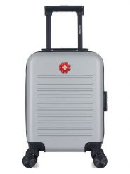 SWISS KOPPER Walizka "Wil" w kolorze szarym - 32 x 46 x 20 cm rozmiar: onesize. Szare walizki SWISS KOPPER, bez wzorów. Za 108.99 zł.