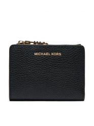 MICHAEL Michael Kors Portfel 32S4G8ED7L Czarny. Czarne portfele MICHAEL Michael Kors, bez wzorów, ze skóry. Za 379.99 zł.