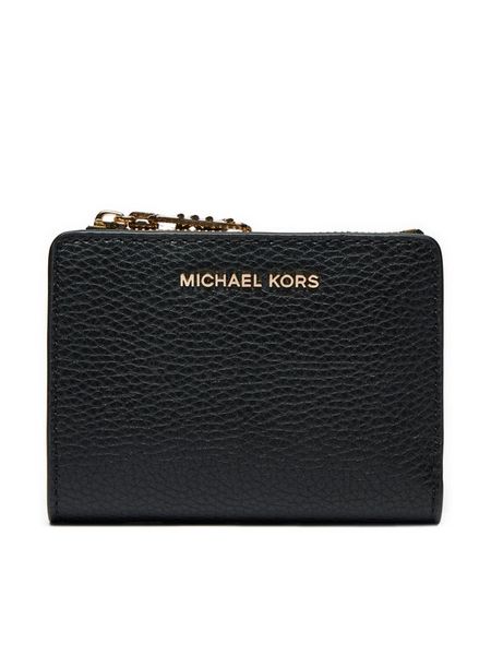 MICHAEL Michael Kors Portfel 32S4G8ED7L Czarny. Czarne portfele MICHAEL Michael Kors, bez wzorów, ze skóry. Za 389.99 zł.