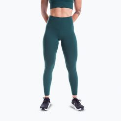 Legginsy treningowe damskie Built For Athletes Training. Zielone legginsy BUILT FOR ATHLETES, bez wzorów, na fitness i siłownię. Za 269.99 zł.