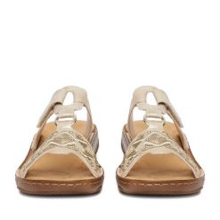 Klapki Rieker. Żółte klapki Rieker, bez wzorów, bez obcasa. Za 289.99 zł.