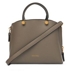 Torebka Gino Rossi. Szare torebki klasyczne Gino Rossi, bez wzorów, bez dodatków. Za 249.99 zł.