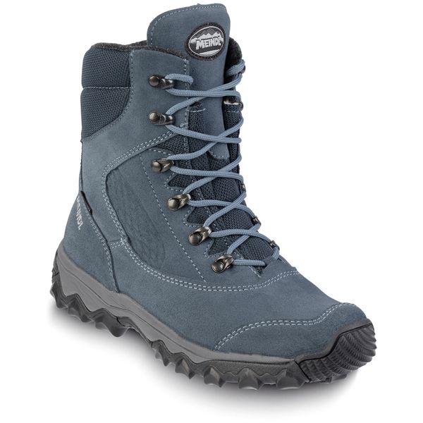 Buty zimowe damskie MEINDL Ischgl Lady GTX, z membraną Gore-Tex. Niebieskie trekkingi Meindl, z gore-texu, trekkingowe. Za 1,199.00 zł.