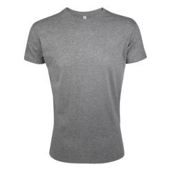 Koszulka Regent Slim Unisex Dla Dorosłych. Szare bluzki SOL'S, s, bez wzorów, sportowe, bez kołnierzyka, bez ramiączek. Za 36.99 zł.