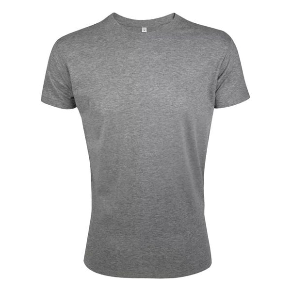 Koszulka Regent Slim Unisex Dla Dorosłych. Szare bluzki SOL'S, s, bez wzorów, sportowe, bez kołnierzyka, bez ramiączek. Za 38.99 zł.