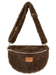 Zwillingsherz Saszetka "Teddy" w kolorze brązowym - 29 x 20 cm rozmiar: onesize. Brązowe torby na ramię Zwillingsherz, bez wzorów, z materiału, sportowe, przez ramię, bez dodatków. Za 90.95 zł.