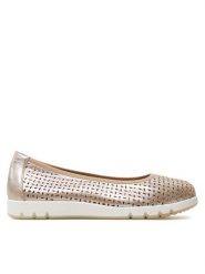 Caprice Baleriny 9-22551-42 Brązowy. Brązowe baleriny Caprice, bez wzorów, ze skóry, bez obcasa. Za 203.99 zł.