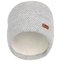 Czapka Damska Twilla. Szare czapki Trespass, bez wzorów, z dzianiny. Za 49.99 zł.