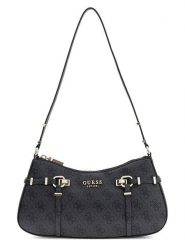 Guess Torebka w kolorze antracytowym - 29 x 15 x 6 cm rozmiar: onesize. Czarne torby na ramię Guess, z aplikacjami, z materiału, na ramię, bez dodatków. Za 319.95 zł.