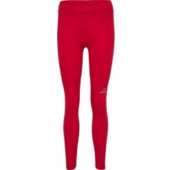 Legginsy damskie Newline Athletic. Czerwone legginsy sportowe Newline, bez wzorów. Za 263.00 zł.