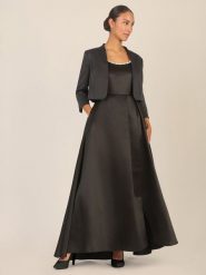 APART Bolerko w kolorze czarnym rozmiar: 34. Czarne swetry Apart, bez wzorów, bez ramiączek. Za 152.99 zł.