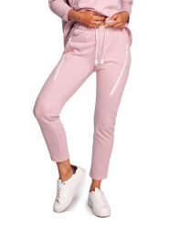 Be Wear Spodnie dresowe w kolorze jasnoróżowym rozmiar: L. Różowe spodnie dresowe Be Wear, l, bez wzorów, z dresówki. Za 122.96 zł.