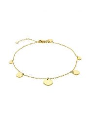 Liebeskind Bransoletka na kostkę z zawieszkami rozmiar: onesize. Żółte bransoletki Liebeskind, ze stali. Za 226.24 zł.