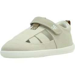 Sandały GARVALIN 262341G Beżowy. Brązowe sandały Garvalin, bez wzorów, z tkaniny, sportowe, bez obcasa, bez zapięcia. Za 163.99 zł.