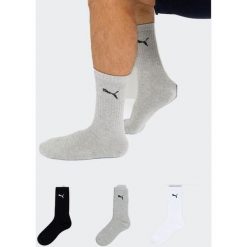 Skarpety Puma Sport 3 pack. Białe skarpety Puma, bez wzorów. Za 36.90 zł.