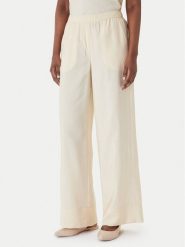 Marella Spodnie materiałowe Eremi 2613131154 Beżowy Regular Fit. Brązowe spodnie materiałowe Marella, bez wzorów, z materiału. Za 879.99 zł.