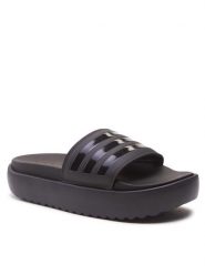 Adidas Klapki Adilette Platform Slides HQ6179 Czarny. Czarne klapki Adidas, bez wzorów, z syntetyku, bez obcasa. Za 149.99 zł.