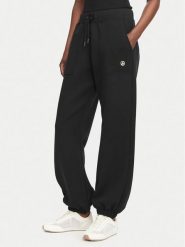 Beverly Hills Polo Club Spodnie dresowe L6609B-HR Czarny Regular Fit. Czarne spodnie dresowe Beverly Hills Polo Club, l, bez wzorów, z bawełny. Za 237.99 zł.