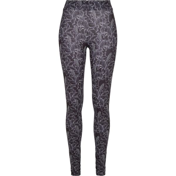 Legginsy damskie Urban Classics aop (Grandes tailles). Czarne legginsy Urban Classics, bez wzorów. Za 160.50 zł.