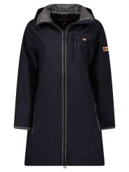 Geographical Norway Parka "Bady" w kolorze granatowym rozmiar: S. Niebieskie parki Geographical Norway, s, bez kaptura. Za 209.45 zł.