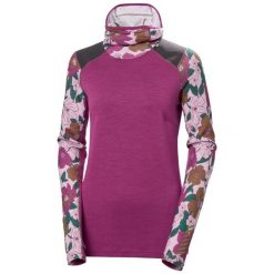 Bluza damska z kapturem Helly Hansen Lifa Midweight BLC. Czerwone bluzy Helly Hansen, l, bez wzorów, ze skóry, z kapturem. Za 617.50 zł.