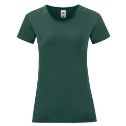T-shirt Damski Iconic 150. Czerwone t-shirty FRUIT OF THE LOOM, l, bez wzorów, z bawełny, bez kołnierzyka, bez ramiączek. Za 28.99 zł.