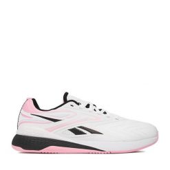 Buty na siłownię Reebok. Białe obuwie sportowe Reebok, bez zapięcia, na fitness i siłownię. Za 599.99 zł.