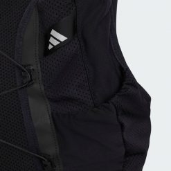 Bezrękawnik Running CLIMACOOL. Czarne kamizelki Adidas, bez wzorów, bez kaptura. Za 329.00 zł.