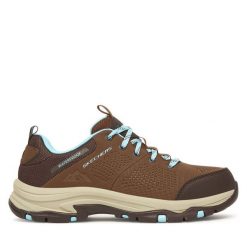 Trekkingi Skechers. Brązowe trekkingi Skechers, trekkingowe. Za 449.99 zł.