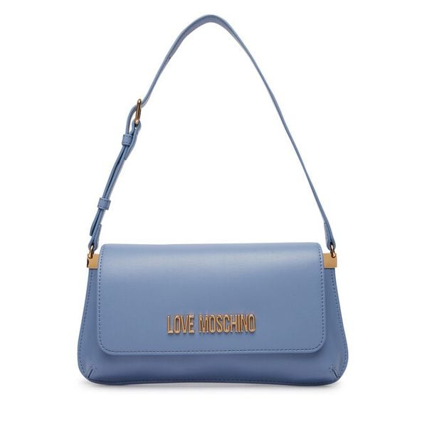 Torebka LOVE MOSCHINO. Niebieskie torebki klasyczne Love Moschino, bez wzorów, bez dodatków. Za 749.99 zł.