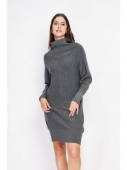 William de Faye Sukienka dzianinowa w kolorze szarym rozmiar: 40. Szare sukienki William de Faye, na co dzień, bez wzorów, z dzianiny, klasyczne, bez kołnierzyka, bez ramiączek, mini, proste. Za 130.99 zł.