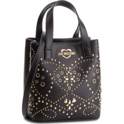 Torebka LOVE MOSCHINO - JC4127PP17LR000A Oro. Czarne torby na ramię Love Moschino, bez wzorów, ze skóry ekologicznej, na ramię, bez dodatków. W wyprzedaży za 459.00 zł.