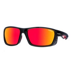 Okulary przeciwsłoneczne unisex OPC SPORT EVEREST Matt Black Red + ETUI. Czarne okulary przeciwsłoneczne OPC, bez wzorów, sportowe. Za 179.99 zł.