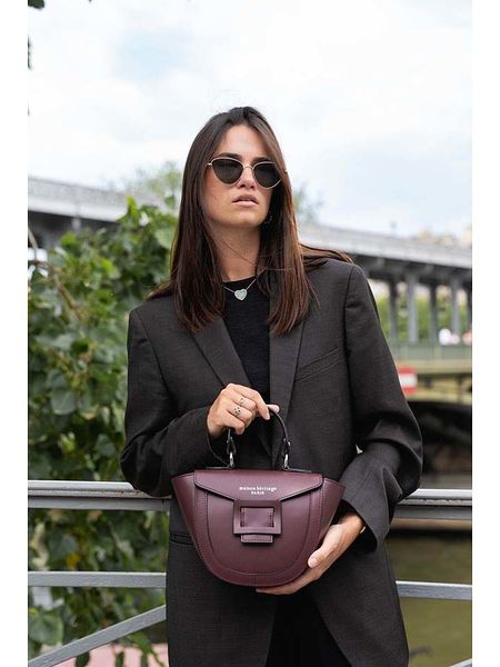 Heritage Paris Maison Heritage Leather Backpack Torby Na Ramię