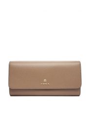 Furla Duży Portfel Damski Camelia WP00317 ARE000 CN 1257S 1007 Beżowy. Brązowe portfele Furla, bez wzorów, ze skóry. Za 849.99 zł.