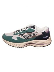 Mizuno Skórzane sneakersy "Wave Rider B" w kolorze beżowym rozmiar: 40,5. Brązowe trampki Mizuno, bez wzorów, bez zapięcia. Za 202.03 zł.