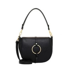 Tamaris Torebka Naramienna TAS Maischa Torebki 1 ct Czarny Damski. Czarne torby na ramię Tamaris, bez wzorów, z poliesteru, eleganckie, na ramię, bez dodatków. Za 230.99 zł.