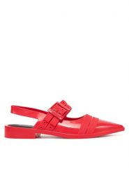 Melissa Sandały Melissa Ladylike Ad M 35973 Czerwony. Czerwone sandały Melissa, bez wzorów, z tworzywa sztucznego, bez obcasa, na płaskiej podeszwie, bez zapięcia. Za 269.99 zł.