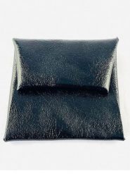 Marlon Skórzana portmonetka w kolorze czarnym - 10 x 10 x 2 cm rozmiar: onesize. Czarne portfele Marlon, bez wzorów, z materiału. Za 109.78 zł.