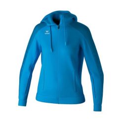Damska bluza dresowa z kapturem Erima Evo Star. Fioletowe bluzy Erima, bez wzorów, z dresówki, z kapturem. Za 244.50 zł.