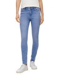 S.OLIVER RED LABEL Dżinsy - Skinny fit - w kolorze błękitnym rozmiar: 38/L28. Niebieskie jeansy s.Oliver RED LABEL, l, z aplikacjami. Za 105.38 zł.