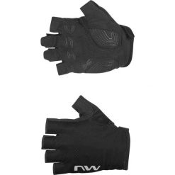 Damskie rękawice kolarskie Northwave Active. Czarne rękawiczki Northwave, bez wzorów, sportowe. Za 146.50 zł.