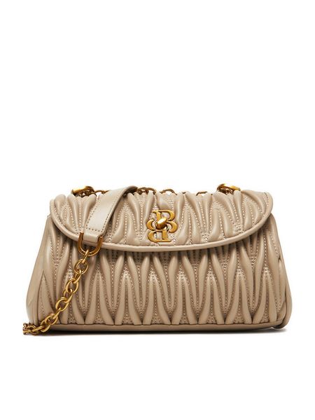 Badura Torebka CEO-ALEAH-LDA8071 Beżowy. Brązowe torebki klasyczne Badura, bez wzorów, z materiału, bez dodatków. Za 199.99 zł.