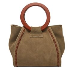 Torebka Unisa. Zielone torebki klasyczne Unisa, bez wzorów, bez dodatków. Za 259.99 zł.