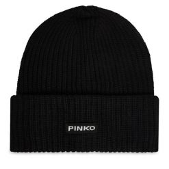 Czapka PINKO. Czarne czapki Pinko, bez wzorów. Za 389.99 zł.