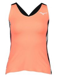 Mizuno Top funkcyjny w kolorze pomarańczowym rozmiar: XL. Pomarańczowe koszulki sportowe Mizuno, bez wzorów, z materiału, bez ramiączek. Za 101.45 zł.