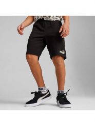 Puma Szorty "ESS+" w kolorze czarnym rozmiar: 164. Czarne szorty Puma, bez wzorów, z bawełny. Za 37.38 zł.