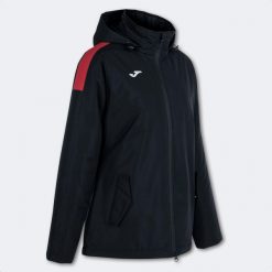 Kurtka sportowa damska Joma Trivor wiatrówka. Czarne kurtki sportowe Joma, s, bez wzorów, bez kaptura. W wyprzedaży za 279.70 zł.