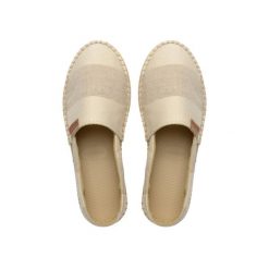 Damskie espadryle Havaianas Classic Flatform Eco. Białe espadryle Havaianas, bez wzorów, bez obcasa, bez zapięcia. Za 159.00 zł.