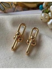 Luseera Pozłacane kolczyki rozmiar: onesize. Żółte kolczyki Luseera, pozłacane. Za 57.60 zł.